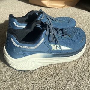 Altra Via Olympus Mens Size 9 Mineral Blue Running Athletic Shoes AL0A82BW419